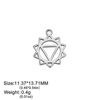 Teamer 5 kom/lot Privjesci od nehrđajućeg čelika za izradu nakita Medvjedić lišće Zvijezde Privjesak Mini privjesak Narukvica DIY dodaci Hot Sale