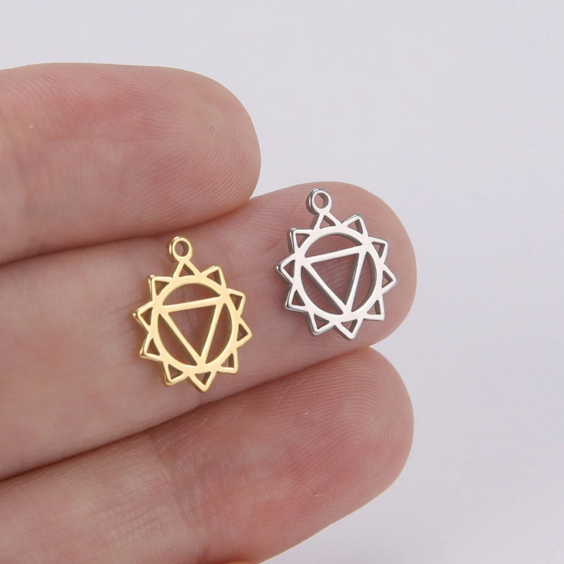 Teamer 5 kom/lot Privjesci od nehrđajućeg čelika za izradu nakita Medvjedić lišće Zvijezde Privjesak Mini privjesak Narukvica DIY dodaci Hot Sale