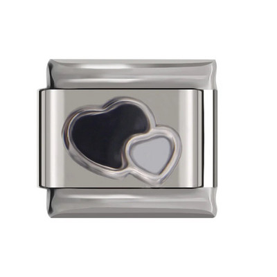 Hapiship Original Daisy Fashion Romantic Red Heart Love Italian Charm Fit 9mm Narukvica Izrada nakita od nehrđajućeg čelika DJTop9