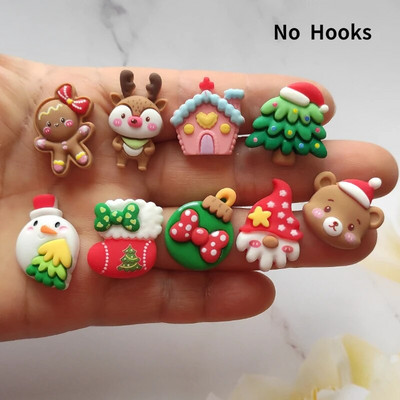 12 tk joonisfilmi jõulusari võlu armas lumememm hirve ripats lame seljaga Cabochon DIY ehete valmistamine käevõru kõrvarõnga aksessuaar