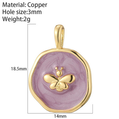 Anchor Star Moon amuletid kullavärvi elevant rippuvad ehete valmistamise tarvikud isetehtud kaelakee käevõru kõrvarõngas 2022 uus