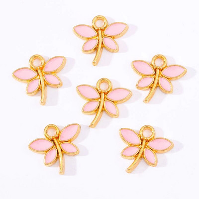 10vnt 22*17mm aukso spalvos lydinio emalio bičių pakabukų aliejus varvantys gyvūniniai pakabukai papuošalams gaminti pasidaryk pats karoliai auskarai aksesuaras