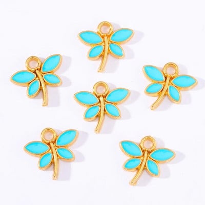 10vnt 22*17mm aukso spalvos lydinio emalio bičių pakabukų aliejus varvantys gyvūniniai pakabukai papuošalams gaminti pasidaryk pats karoliai auskarai aksesuaras