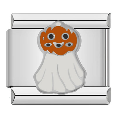 „Hapiship 2024 Fashion Eye Ghost Cat Hope Devil Charm“ itališkos nuorodos, tinkančios 9 mm nerūdijančio plieno moteriškos apyrankės, gaminančios papuošalus DJ773