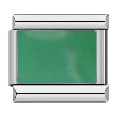 Hapiship Uus originaal Daisy Must Valge Sinine Värv Itaalia Links Charm Fit 9mm Käevõru roostevabast terasest ehete tegemine DJ067