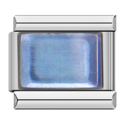 Hapiship Uus originaal Daisy Must Valge Sinine Värv Itaalia Links Charm Fit 9mm Käevõru roostevabast terasest ehete tegemine DJ067