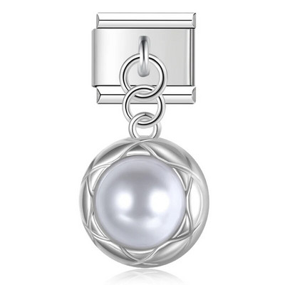 Hapiship Fashion New Bow Knot Angel Wings Shiny CZ Link Italian Charm Fit 9mm Narukvica od nehrđajućeg čelika Izrada DIY nakita DJ652