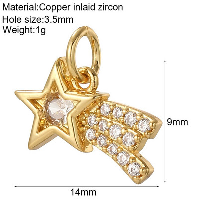 Sun Moon Star Charms ehete tegemiseks armsate kilpkonnamadude dijes isetehtud kõrvarõngad käevõru kaelakee kullavärvi suurepärane kvaliteet