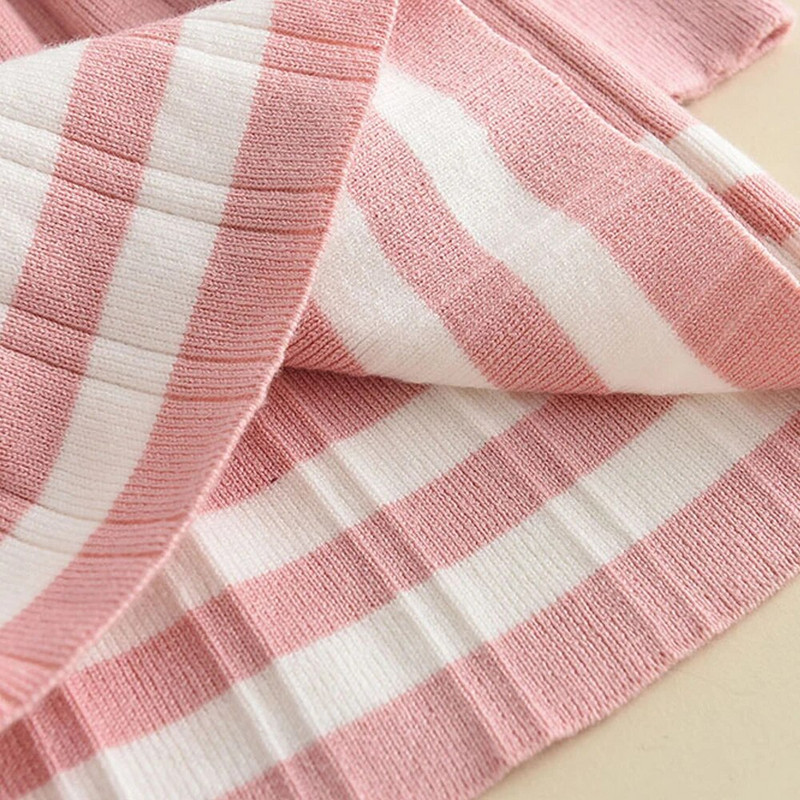 Bear Leader Girl Beebi kampsun Kootud Kleit Soe Kampsun Kleit Täppidega Tüdrukutele Imikutele Vabaaja plisseeritud printsessikleidid Vestidos