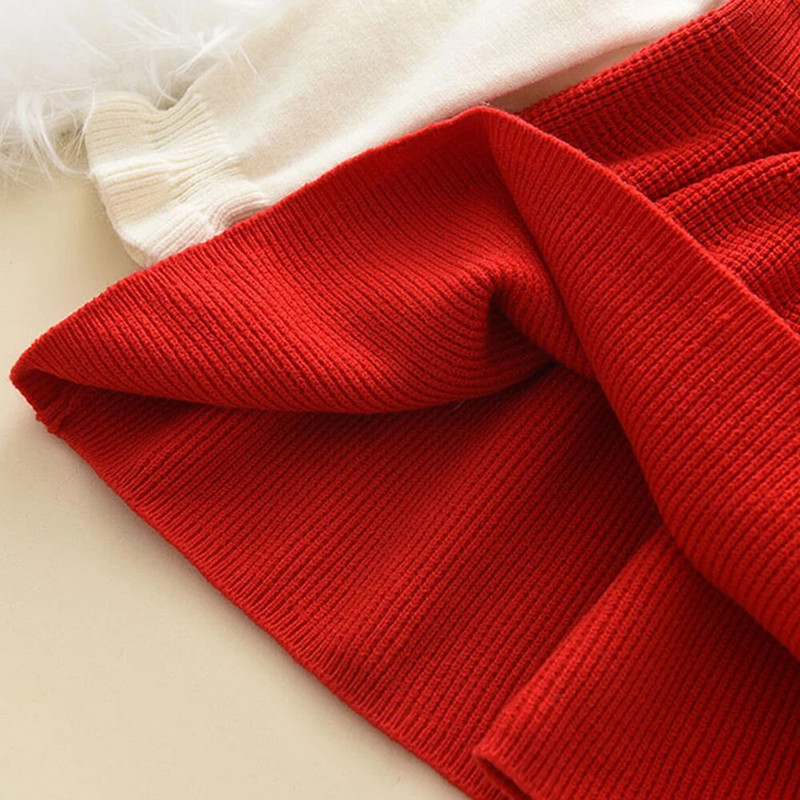 Bear Leader Jesen Zima Haljina za djevojčice Djevojčice 2-6 Y Dječji džemper za zabavu princeza Pletena haljina Božićni kostim Odjeća za djevojčice