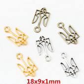 100 komada privjesaka od legure cinka Državni grb Ukrajine privjesak DIY narukvica Ogrlica metalni pribor za nakit Izrada 6600