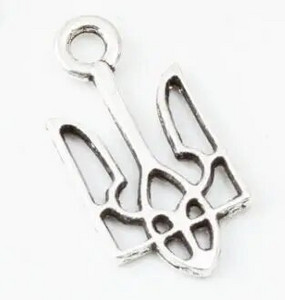 100 komada privjesaka od legure cinka Državni grb Ukrajine privjesak DIY narukvica Ogrlica metalni pribor za nakit Izrada 6600