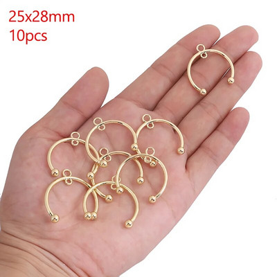 Šuplji okvir od legure cinka Otvorena poleđina Bezel Privjesci Geometrijski privjesci za DIY Izrada nakita od UV smole Naušnice Pribor za ogrlice