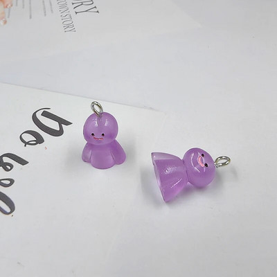 10 tk Kawaii jõulude lumememme võlusid armsad vaigust värvilised väikesed ripatsid kõrvarõnga jaoks võtmehoidja isetegemise ehete tegemise leiud C1357