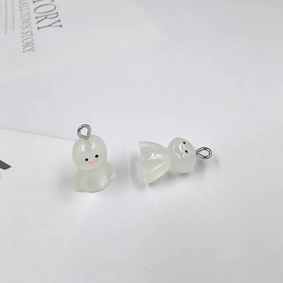 10 tk Kawaii jõulude lumememme võlusid armsad vaigust värvilised väikesed ripatsid kõrvarõnga jaoks võtmehoidja isetegemise ehete tegemise leiud C1357