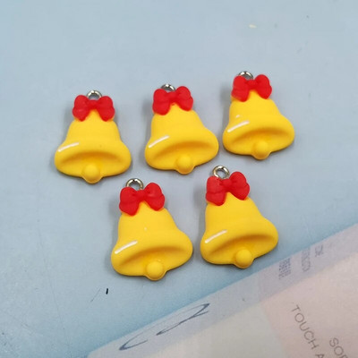 10 vnt. Madingi kalėdiniai žiediniai varpeliai, mieli raktų pakabukai, auskarai, pakabukas, aksesuaras, pasidaryk pats papuošalai.