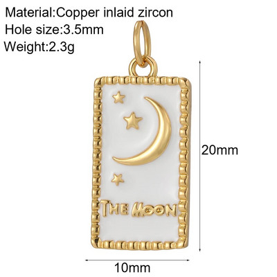 Bohemian Moon Star Charms Diy Naušnice Ogrlica Narukvica Heart Dijes Evil Blue Eye Zlatne boje Charms za izradu nakita