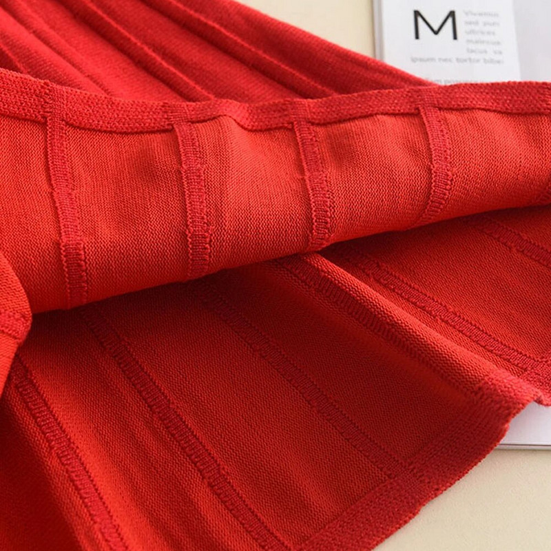 Πρωτοχρονιάτικο κόκκινο φόρεμα με μάλλινο μακρυμάνικο πλέξιμο για άνοιξη και φθινόπωρο Νέο φόρεμα μωρού φιόγκου για τα Χριστούγεννα Χριστουγεννιάτικα ρούχα