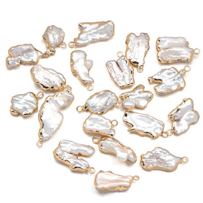 Natūralūs gėlo vandens perlų pakabukai netaisyklingos formos Pakabukai Pakabukai Papuošalų gamybai „pasidaryk pats“ karoliai Apyrankės auskarai Priedai