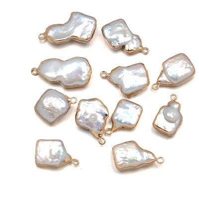 Natūralūs gėlo vandens perlų pakabukai netaisyklingos formos Pakabukai Pakabukai Papuošalų gamybai „pasidaryk pats“ karoliai Apyrankės auskarai Priedai