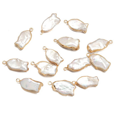 Natūralūs gėlo vandens perlų pakabukai netaisyklingos formos Pakabukai Pakabukai Papuošalų gamybai „pasidaryk pats“ karoliai Apyrankės auskarai Priedai