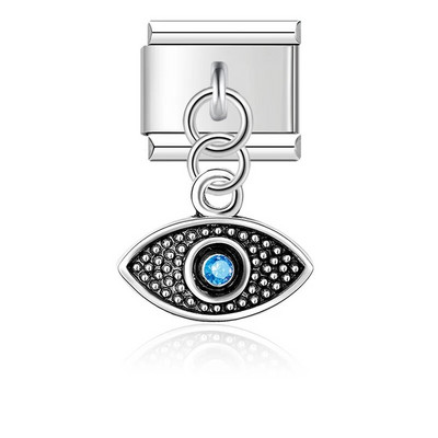 Hapiship New Original Daisy Fashion Girl Mask Ochi Pașaport Charm Link-uri Fit 9mm Brățară Din oțel inoxidabil Fabricarea de bijuterii DJTop80