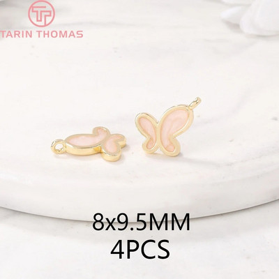 (136) 12x16 MM Τρύπα 1 ΜΜ χρυσό 24 καρατίων ορείχαλκος με μενταγιόν Ζιργκόν Bee Charms Υψηλής ποιότητας κοσμήματα DIY Making Findings