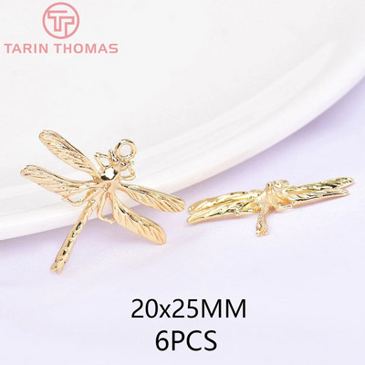 (136) 12x16 MM Τρύπα 1 ΜΜ χρυσό 24 καρατίων ορείχαλκος με μενταγιόν Ζιργκόν Bee Charms Υψηλής ποιότητας κοσμήματα DIY Making Findings