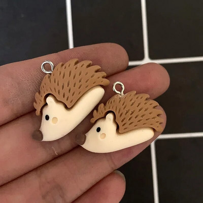 10 τμχ Ρητίνη Kawaii Small Dog Koala Σκουλαρίκια Γούρια Χαριτωμένο βραχιόλι ζώο Μπρελόκ Κολιέ Κρεμαστό αξεσουάρ Diy Mix Jewelry Make