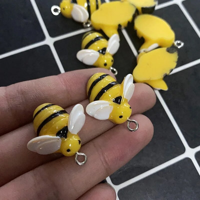 10 τμχ Ρητίνη Kawaii Small Dog Koala Σκουλαρίκια Γούρια Χαριτωμένο βραχιόλι ζώο Μπρελόκ Κολιέ Κρεμαστό αξεσουάρ Diy Mix Jewelry Make