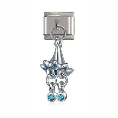 Hapiship Πρωτότυπο Daisy Rabbit Bus Dog Mermaid Girl Shark Italian Charm Fit Βραχιόλι 9mm από ανοξείδωτο ατσάλι Κοσμήματα κατασκευής DJ100