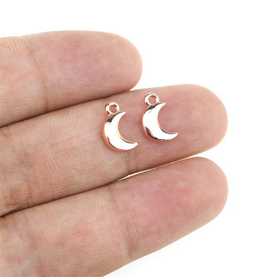 20 komada 11*7mm antikno srebrne boje, maleni polumjesec, privjesci, naušnice, ogrlice, privjesci, privjesci za izradu nakita „uradi sam“