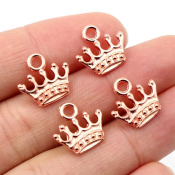 20 τμχ Charms στεφάνι 13x14mm Θιβετιανά ασημένια/μπρούτζινα μενταγιόν αντίκες κοσμήματα κατασκευής χειροποίητων χειροτεχνιών DIY