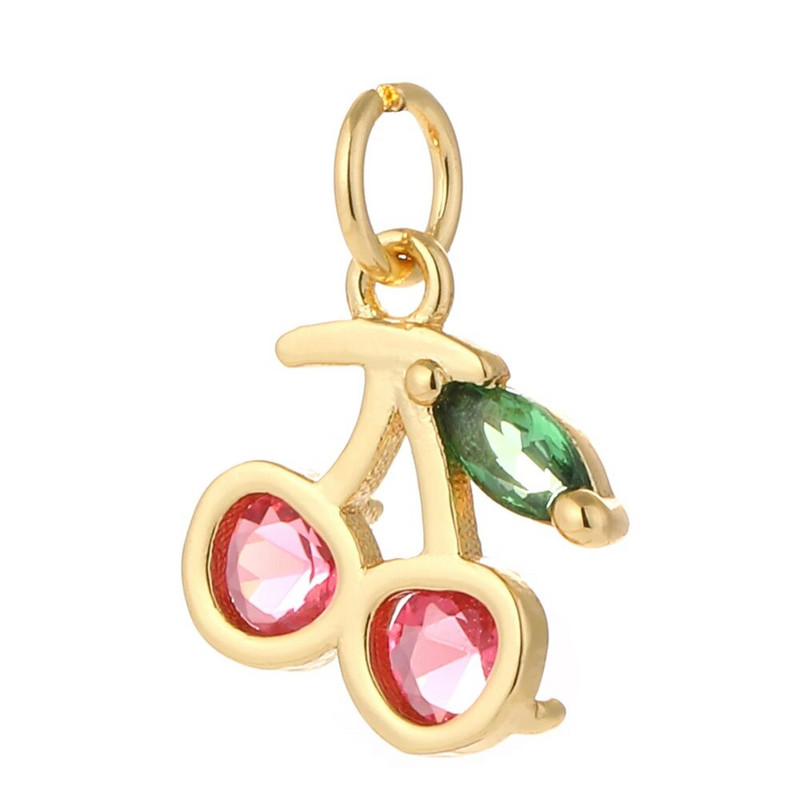 Armsad kirss-mesilaste amuletid ehete valmistamiseks tarvikud loomad taimed kullavärvi madu isetehtud kõrvarõngad kaelakee käevõru Tasuta kohaletoimetamine