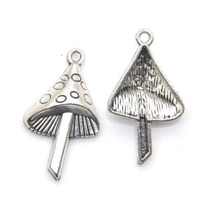 21 τμχ Μικτό 7 στιλ Θιβετιανού στυλ Μανιτάρι Γούρι από κράμα μεταλλικά φυτά μενταγιόν για DIY Σκουλαρίκια Κολιέ Βραχιόλια Κατασκευή κοσμημάτων