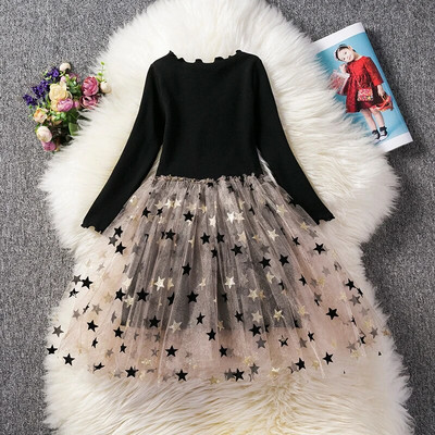 Rochii Copii Pentru Fete Dantela Flori Rochie Tulle Nunta Fetita Ceremonia Petrecere Rochie Aniversare Copii Toamna Imbracaminte Casual