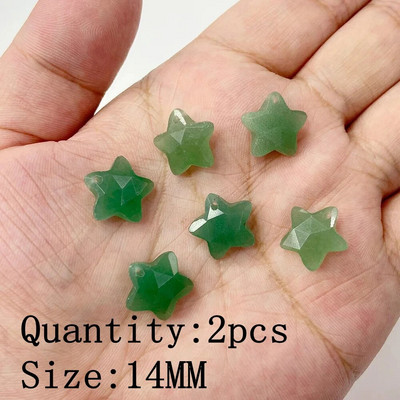 Φυσικό πράσινο Aventurine Jades πέτρα κρεμαστό κόσμημα χάντρες Κολιέ σκουλαρίκι βραχιόλι DIY Δώρο κουλούρια για κοσμήματα κατασκευής χύμα