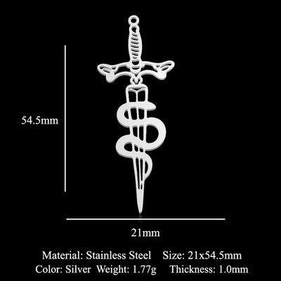 5 vnt./stal. Nerūdijančio plieno geometrinis minimalistinis Helovinas „pasidaryk pats“ auskarai, pakabukai, papuošalai, didmeninė prekyba vaiduoklio raganos šlepetės šikšnosparnių papuošalų kaukolė