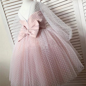 Fancy Girls Elegant Princess Dress Rochii pentru copii pentru fete Costum copii nunta petrecere primavara/toamna pânză cu mâneci lungi