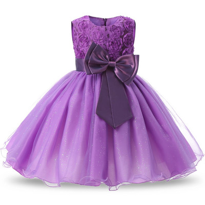 Fancy Girls Elegant Princess Dress Rochii pentru copii pentru fete Costum copii nunta petrecere primavara/toamna pânză cu mâneci lungi