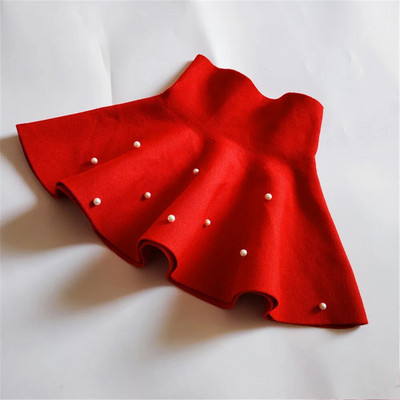 Talvine imikutele Tüdrukutele Tutu seelik Lastele Moodne Mini plisseeritud silmkoelised seelikud Väikelastele Lasteriided Sügis 2-10 aastat AA5544