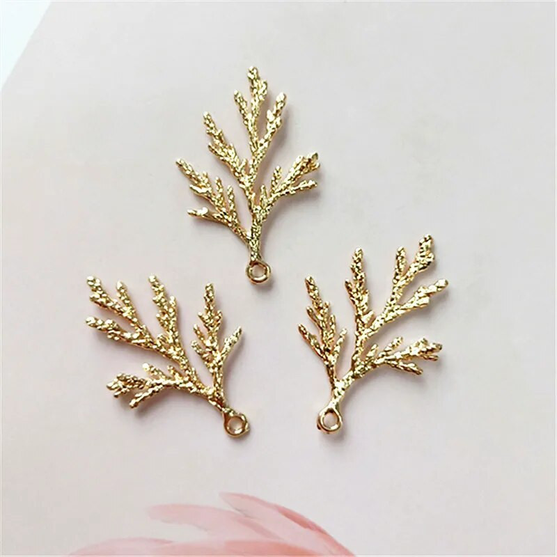 10 tk 24x35mm moodne metallisulamist KC kullatud/hõbetatud oksaripatsid isetegemiseks ehete valmistamiseks