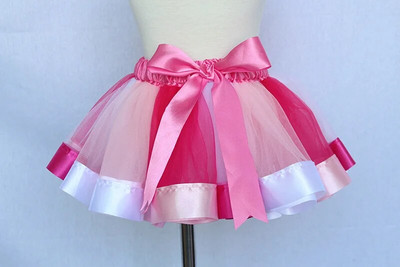 Tutu pentru fete Fuste Curcubeu Prințesă Mini Fusta Petti Costum Petrecere Balet Dans Fuste Tulle Haine pentru fete Îmbrăcăminte pentru copii