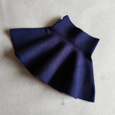 DE PEACH Toddler Meitenes Plisētas Tutu Svārki Bērniem Pērles Augsts Viduklis Trikotāžas svārki 2-10 Gadi Bērnu Apģērbi Ziemas Rudens