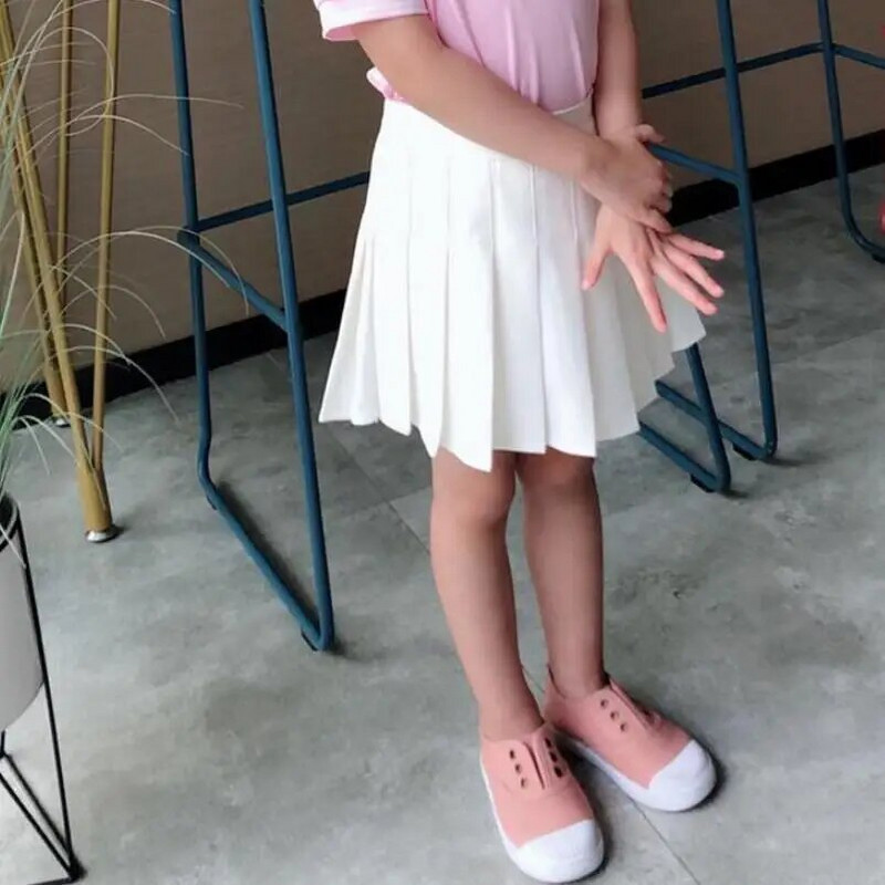 Koolivorm Tüdrukutele Seelikud Performance Plisseeritud seelik Solid lasteriided Väikelapsed Teismelised Lapsed Alt 6 8 10 12 aastat