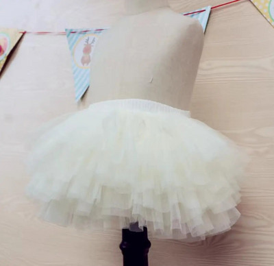 Slatke suknje za djevojčice Ljeto 6-slojna mrežasta tutu suknja od tila za malu djecu Odjeća za djevojčice Dječja suknja za svadbenu tortu 1-7