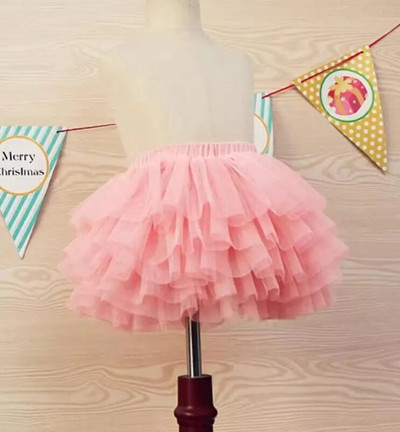 Slatke suknje za djevojčice Ljeto 6-slojna mrežasta tutu suknja od tila za malu djecu Odjeća za djevojčice Dječja suknja za svadbenu tortu 1-7