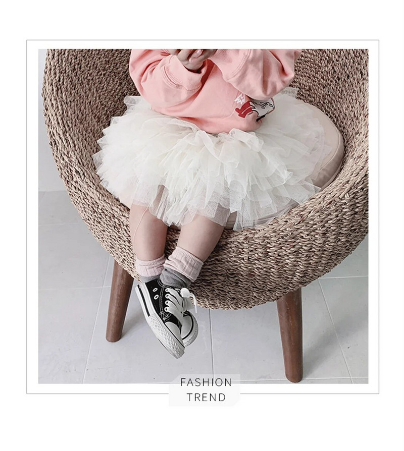 Slatke suknje za djevojčice Ljeto 6-slojna mrežasta tutu suknja od tila za malu djecu Odjeća za djevojčice Dječja suknja za svadbenu tortu 1-7