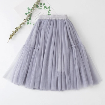 Ροζ Tutu Φούστα για Κορίτσια Καλοκαίρι 2022 Νέα Βρεφική Φούστες Γλυκές Φούστες για Πάρτυ Συνονθύλευμα Παιδική Διχτυωτή Φούστα Εφηβικά Παιδικά Ρούχα