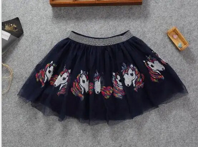 1-7 a Baby Tutu seelik Mood Tüdruku Print Tutu Tüll Seelik Tüdrukutele Vikerkaare Litritega seelik Lastele Tantsu Voile Tutus Tüdrukule Läikiv seelik